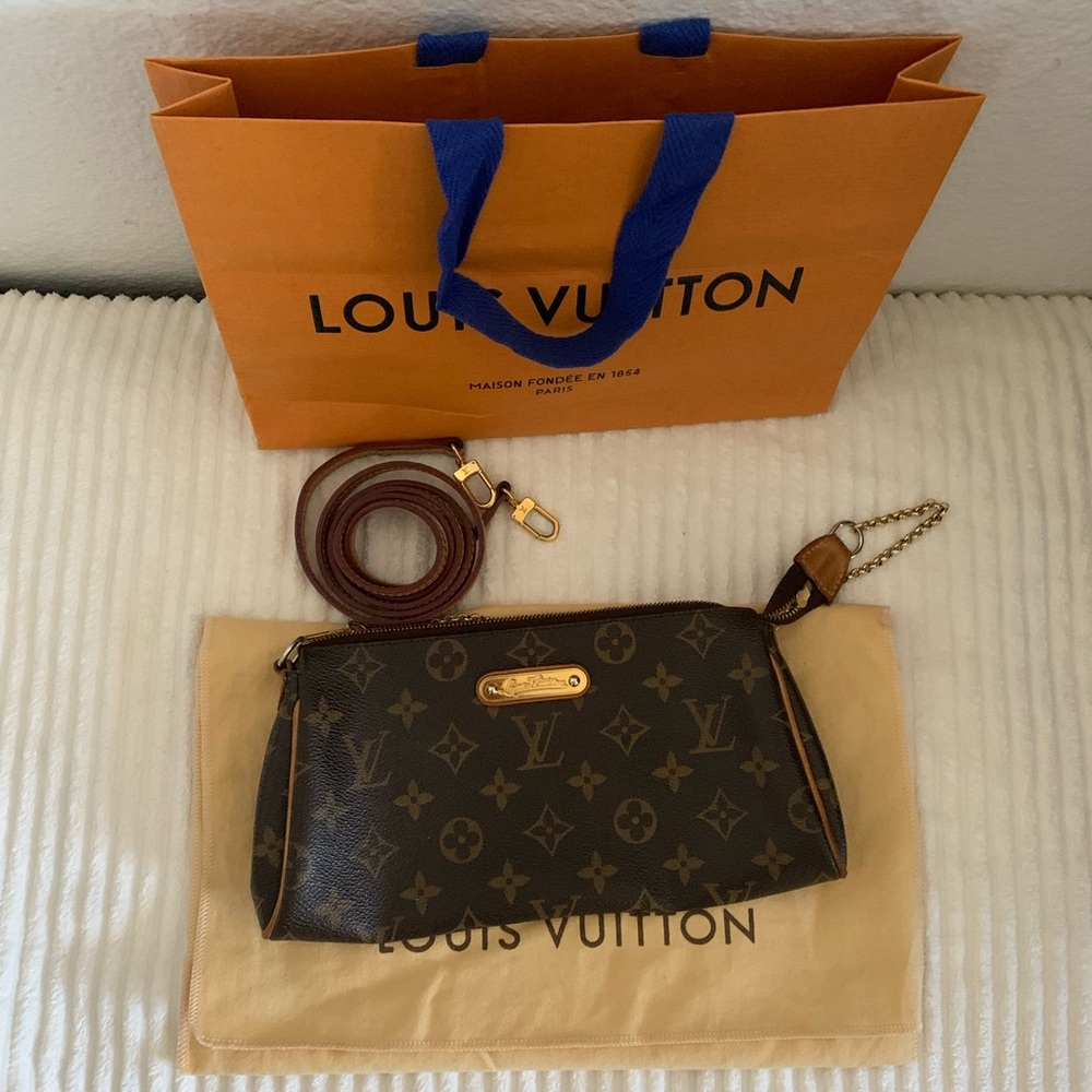 100% authentic Eva monogram bag